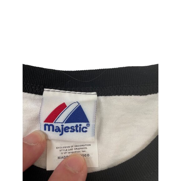 Majestic Phillies Champions White Black Mens T-Shirt Size M SKU 8521 - Picture 3 of 11